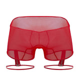 CandyMan 99740 Garter Trunks Color Red