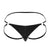 CandyMan 99741 Gloss Jockstrap Color Black