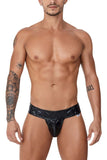 CandyMan 99742 Gloss Thongs Color Black