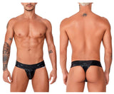 CandyMan 99742 Gloss Thongs Color Black