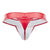 CandyMan 99742 Gloss Thongs Color Red