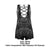 CandyMan 99743 Lace Bodysuit Color Black