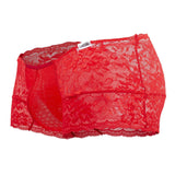 CandyMan 99745 Lace Trunks Color Red