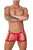 CandyMan 99749 Garter Jockstrap Color Red