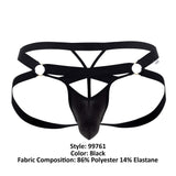 CandyMan 99761 Jock G-String Color Black