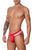 CandyMan 99763 Lace Jockstrap Color Nude-Red