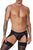 CandyMan 99766 Garter Thongs Color Black