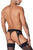 CandyMan 99766 Garter Thongs Color Black