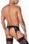 CandyMan 99766 Garter Thongs Color Black