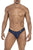 CandyMan 99767 Sports Mesh Thongs Color Navy