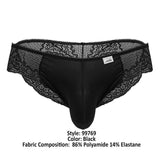 CandyMan 99769 Lace Briefs Color Black