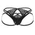 CandyMan 99770 Lace Jock Thongs Color Black