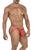 CandyMan 99770 Lace Jock Thongs Color Red