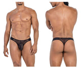 CandyMan 99771 Mesh Thongs Color Black