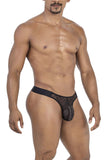 CandyMan 99771 Mesh Thongs Color Black