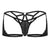 CandyMan 99773 Lace Trunks Thongs Color Black