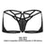 CandyMan 99773 Lace Trunks Thongs Color Black