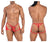 CandyMan 99773 Lace Trunks Thongs Color Red