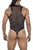 CandyMan 99774 Gladiator Bodysuit Color Black