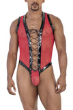 CandyMan 99774 Gladiator Bodysuit Color Red