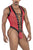 CandyMan 99774 Gladiator Bodysuit Color Red