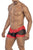 CandyMan 99779 Mesh Lace Trunks Color Black-Red