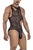 CandyMan 99788 Mesh Bodysuit Color Black