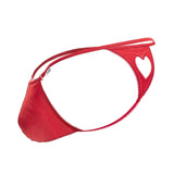 CandyMan 99789 Heart Thongs Color Red