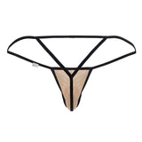 CandyMan 99795 Mesh G-String Thongs Color Beige