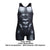 CandyMan 99796 Muscle Onesie Bodysuit Color Black-White