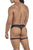 CandyMan 99798 Garter Mesh Thongs Color Black