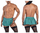 CandyMan 99799 Garter Outfit Color Green