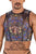 CandyMan 99805 Stained Glass Tank Top Color Black-Print