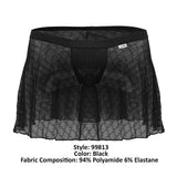 CandyMan 99813 Mesh Skirt Color Black