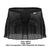 CandyMan 99813 Mesh Skirt Color Black