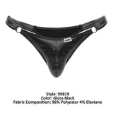 CandyMan 99819 Dom Thongs Color Gloss Black