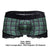 CandyMan 99821 Back to School Trunks Color Green Plaid