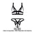 CandyMan 99822 Two Piece Outfit Color Black