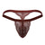 CandyMan 99823 Lace Thongs Color Wine