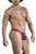 CandyMan 99823 Lace Thongs Color Wine