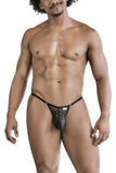 CandyMan 99824 Mesh Thongs Color Black