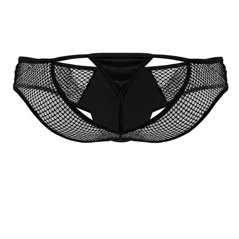 CandyMan 99826 Fishnet Thongs Color Black