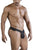 CandyMan 99828 Lace-Mesh Thongs Color Black