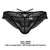 CandyMan 99828 Lace-Mesh Thongs Color Black