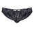 CandyMan 99830 Lace Briefs Color Black-Navy