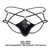CandyMan 99831 Cage Jockstrap Color Black