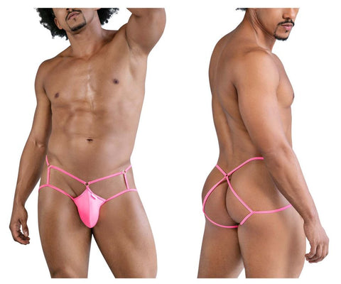 CandyMan 99831 Cage Jockstrap Color Hot Pink