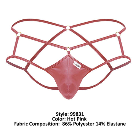 CandyMan 99831 Cage Jockstrap Color Hot Pink