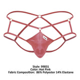 CandyMan 99831 Cage Jockstrap Color Hot Pink