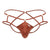 CandyMan 99831 Cage Jockstrap Color Red